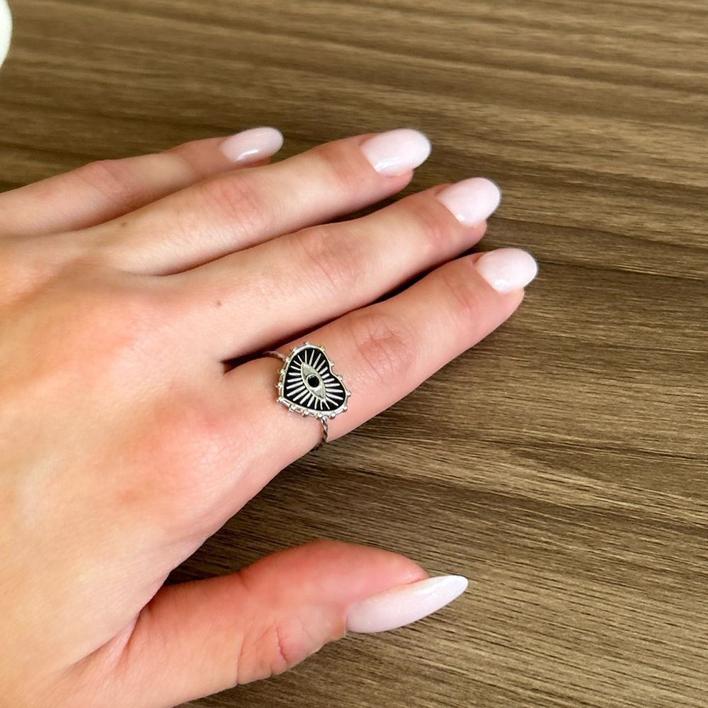 Silver Ring Q346 - Picture 2 of 6